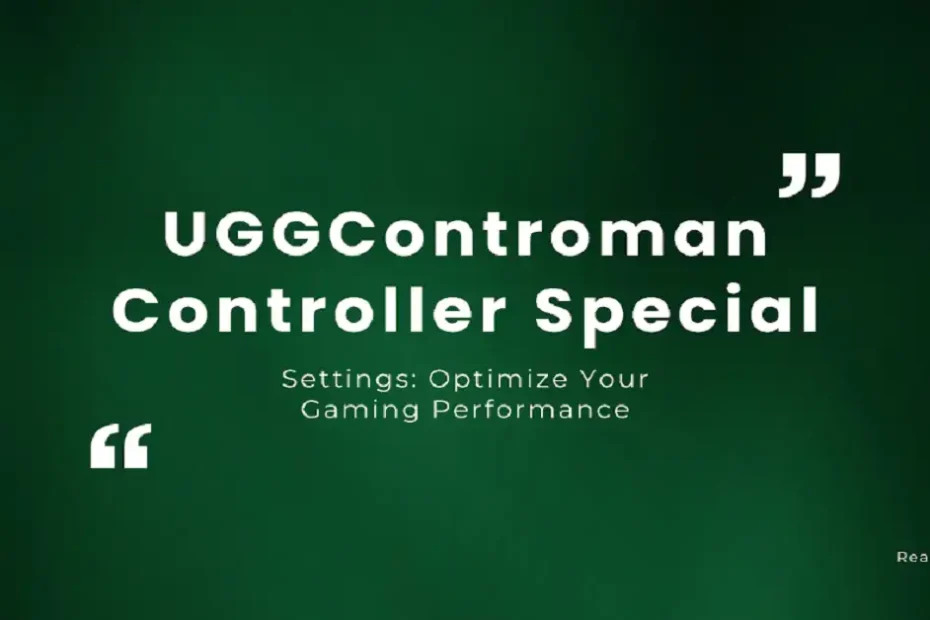 uggcontroman controller special settings